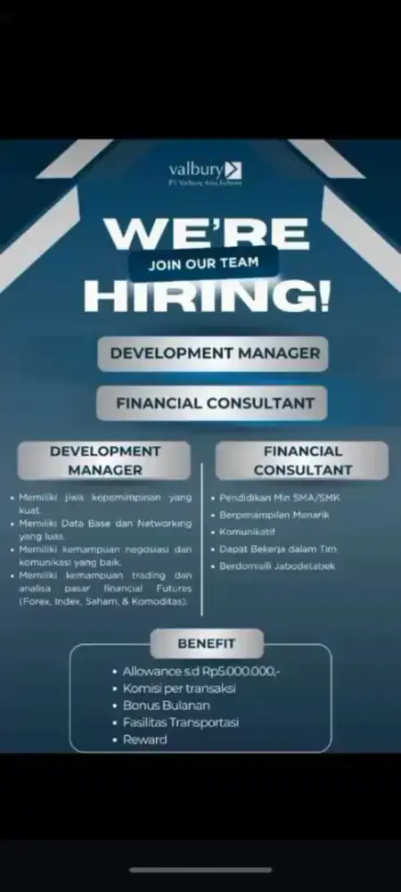 Loker marketing / Konsultan