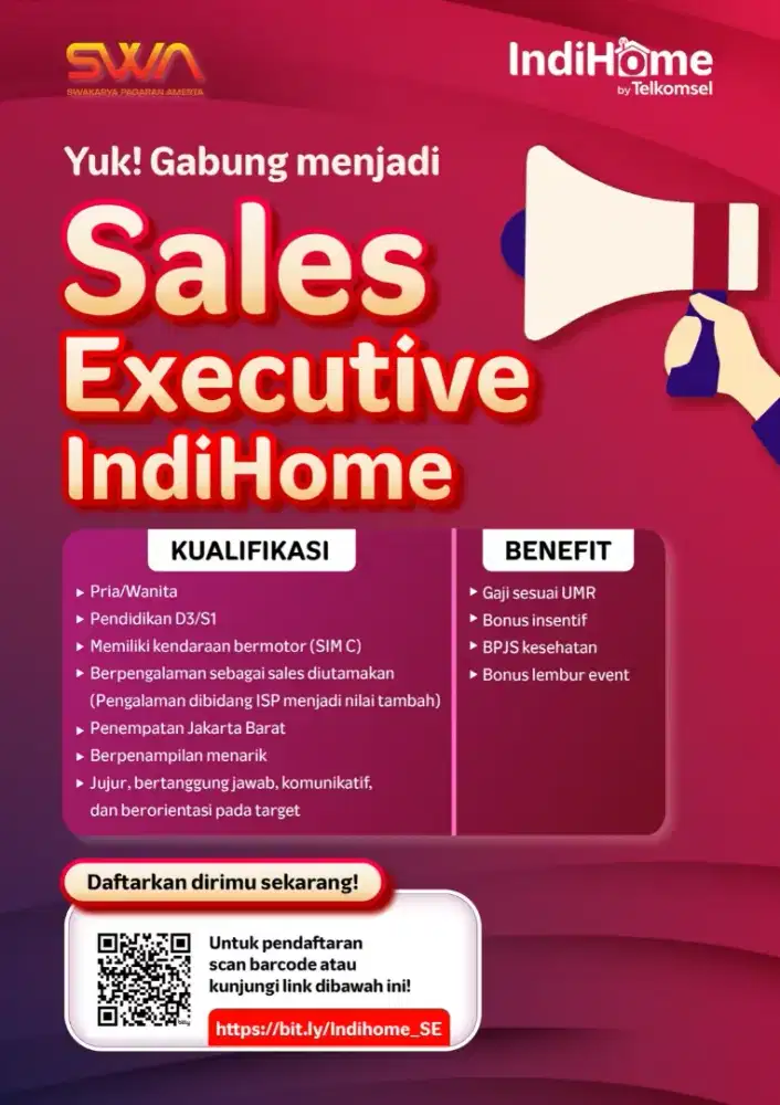 Lowongan Kerja Sales Executive