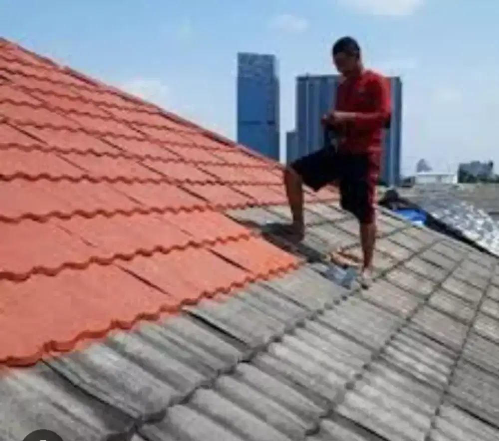 Tukang atap bocor,dinding rembes,cat genteng,flapon,renovasi atap