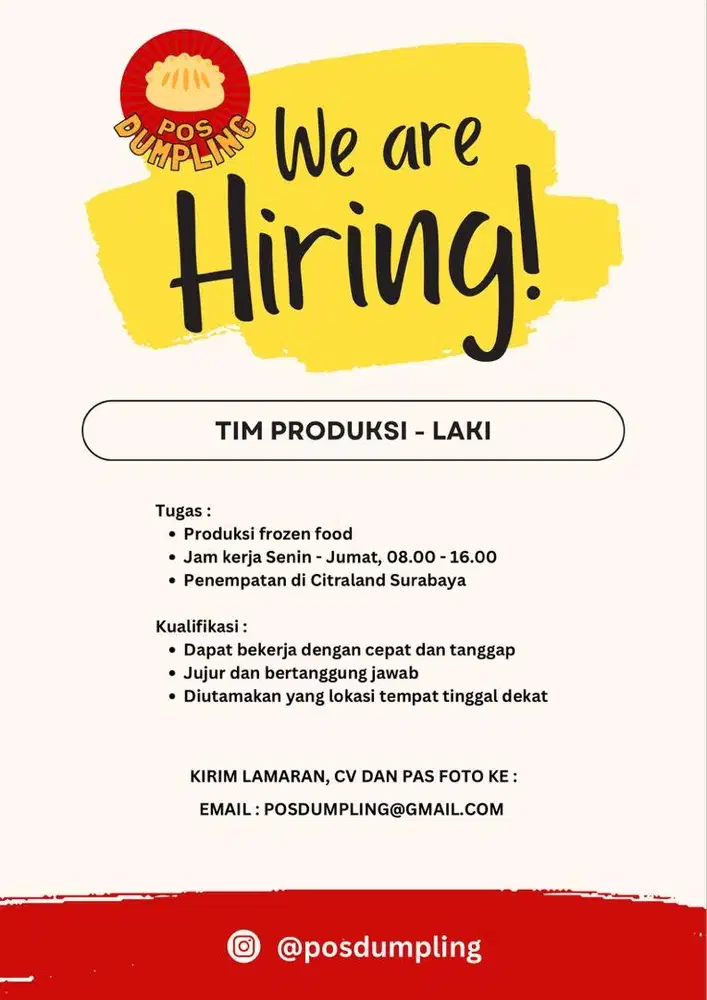 PRODUKSI FROZEN - LAKI