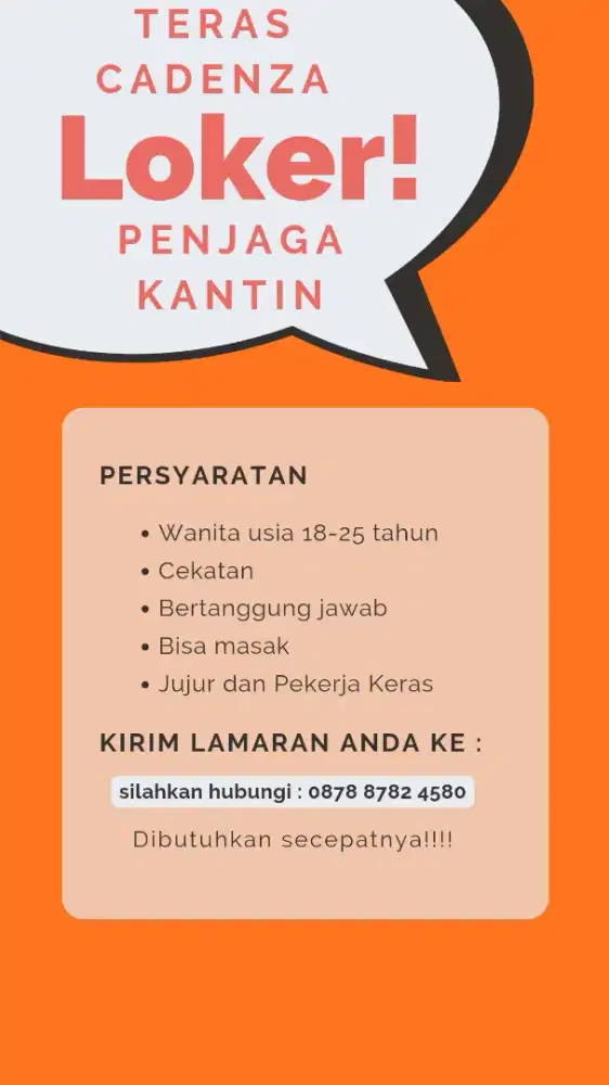 Penjaga kantin teraz cadenza