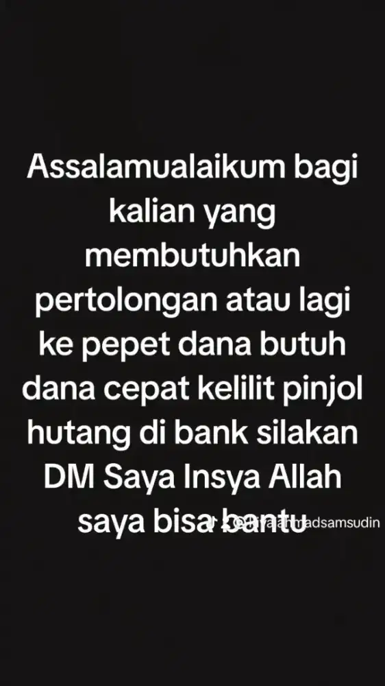 SAYA BISA BANTU ANDA