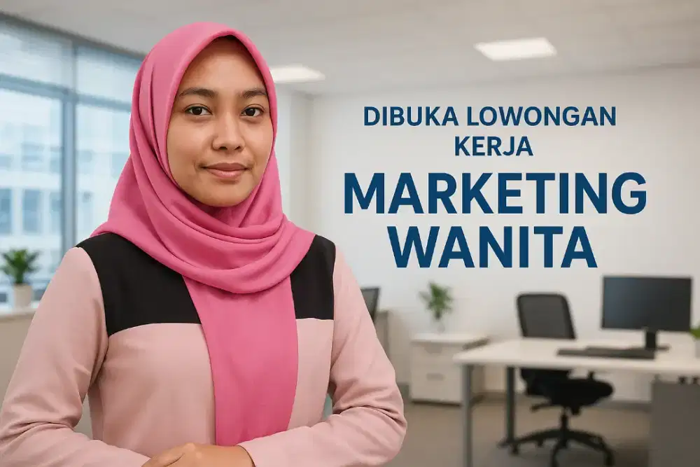 Lowongan Marketing Wanita