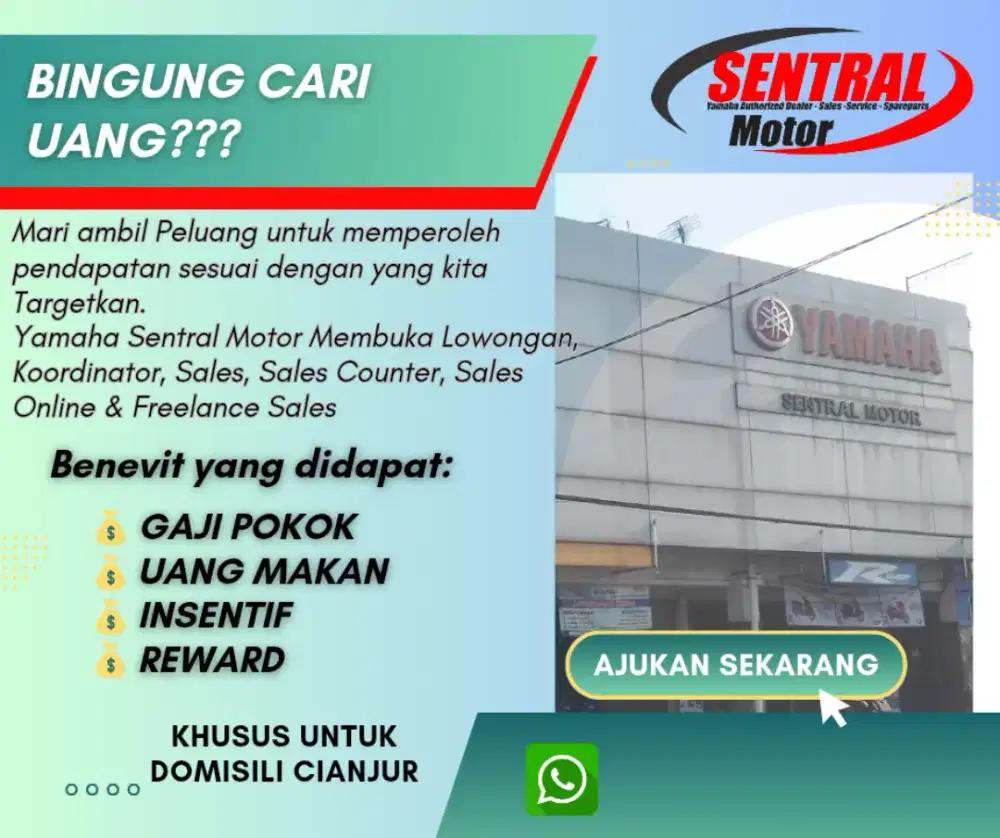 LOWONGAN KERJA PEMASARAN