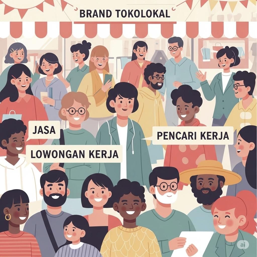 Mencari lowongan pekerjaan