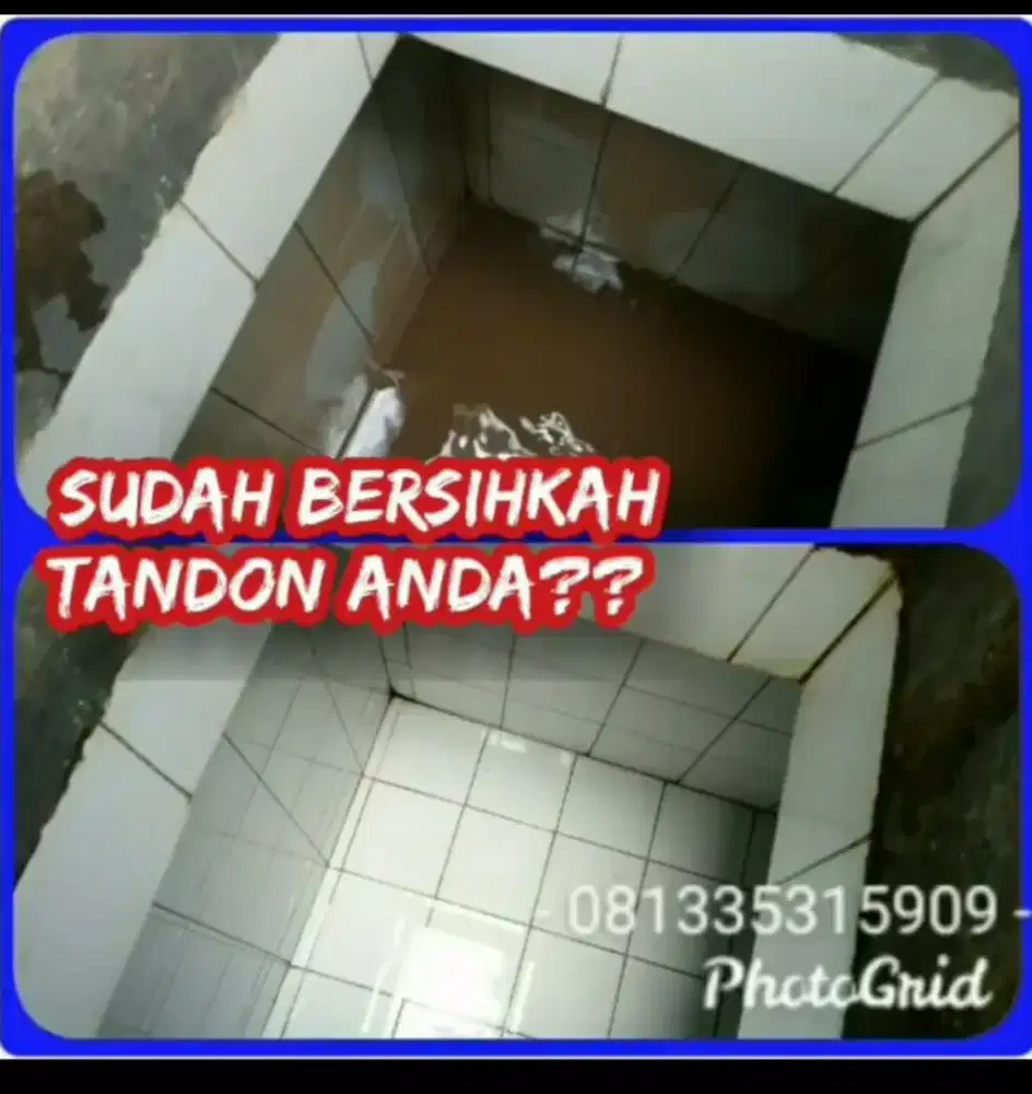 CAIRAN KHUSUS Kuras Tandon atas bawah, sedot wc, saluran tersumbat