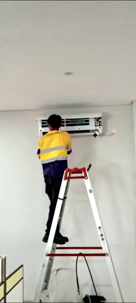 Jasa service cleaning cuci AC Sleman jogja
