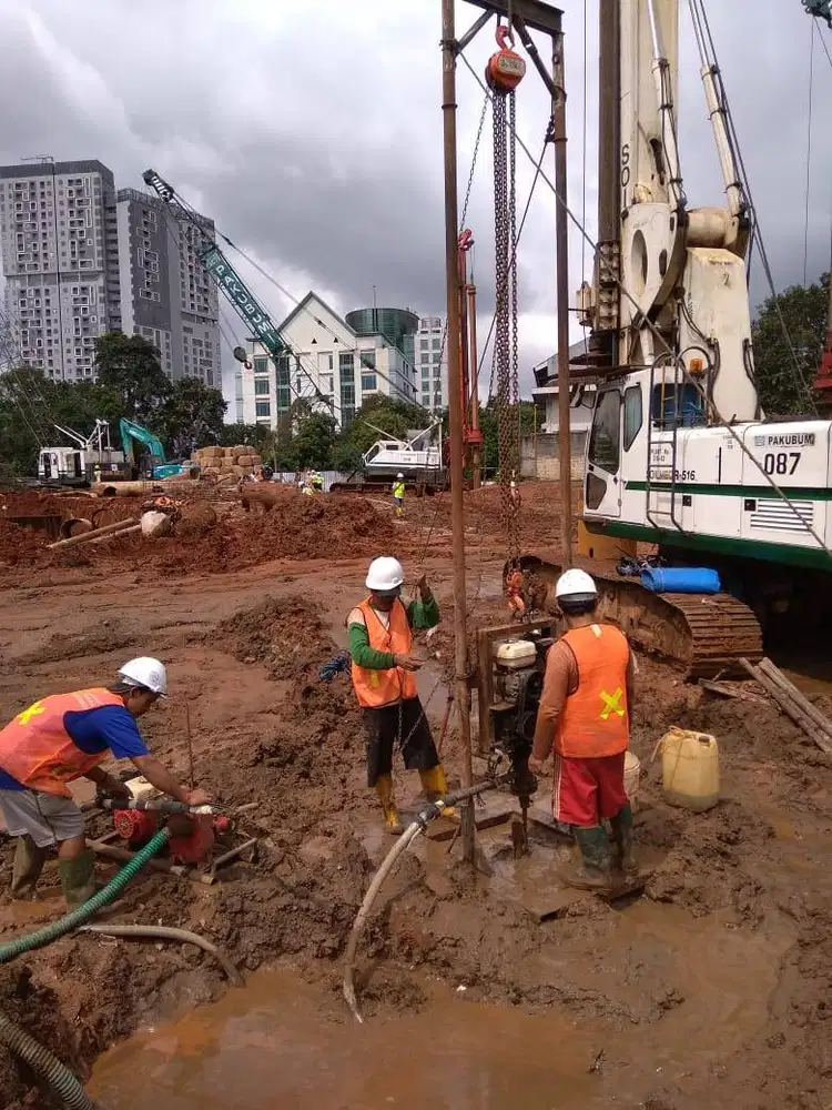 Jasa service pompa air dan bor sumur, bor pile