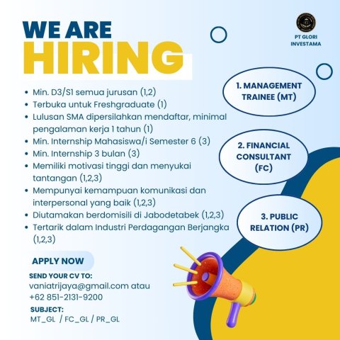 Management Trainee (MT) - Sales & Business Development