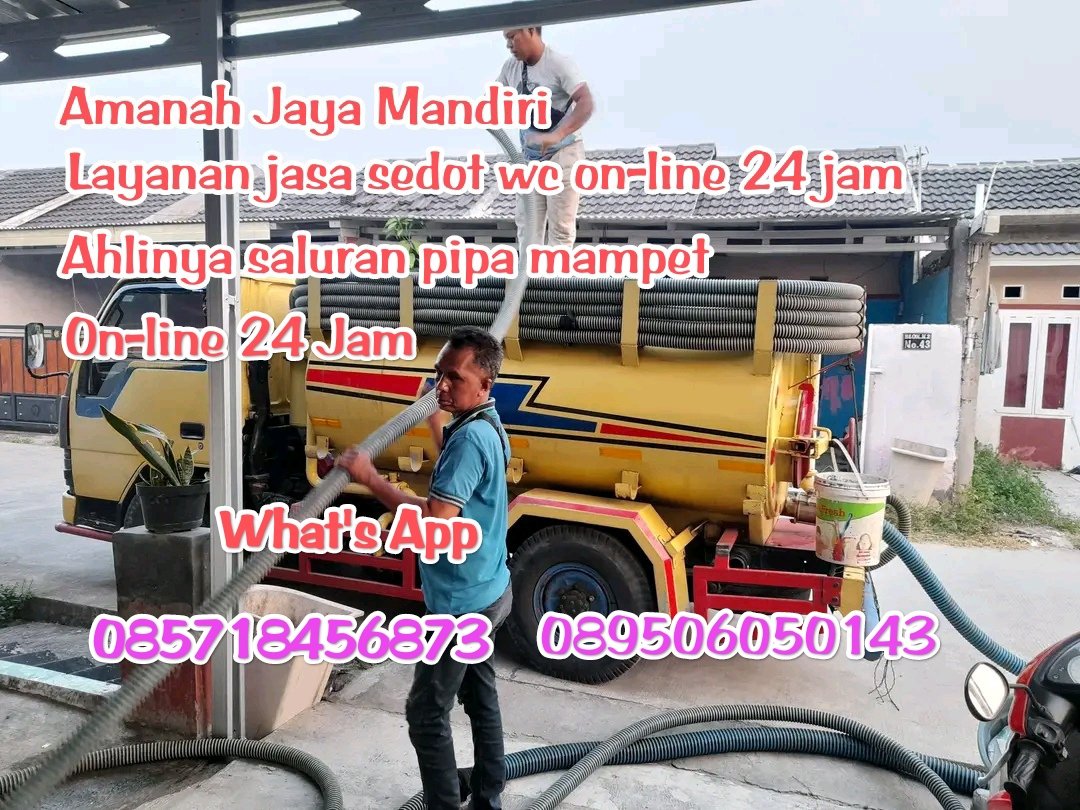 Sedot WC Cikupa Tigaraksa Tangerang 