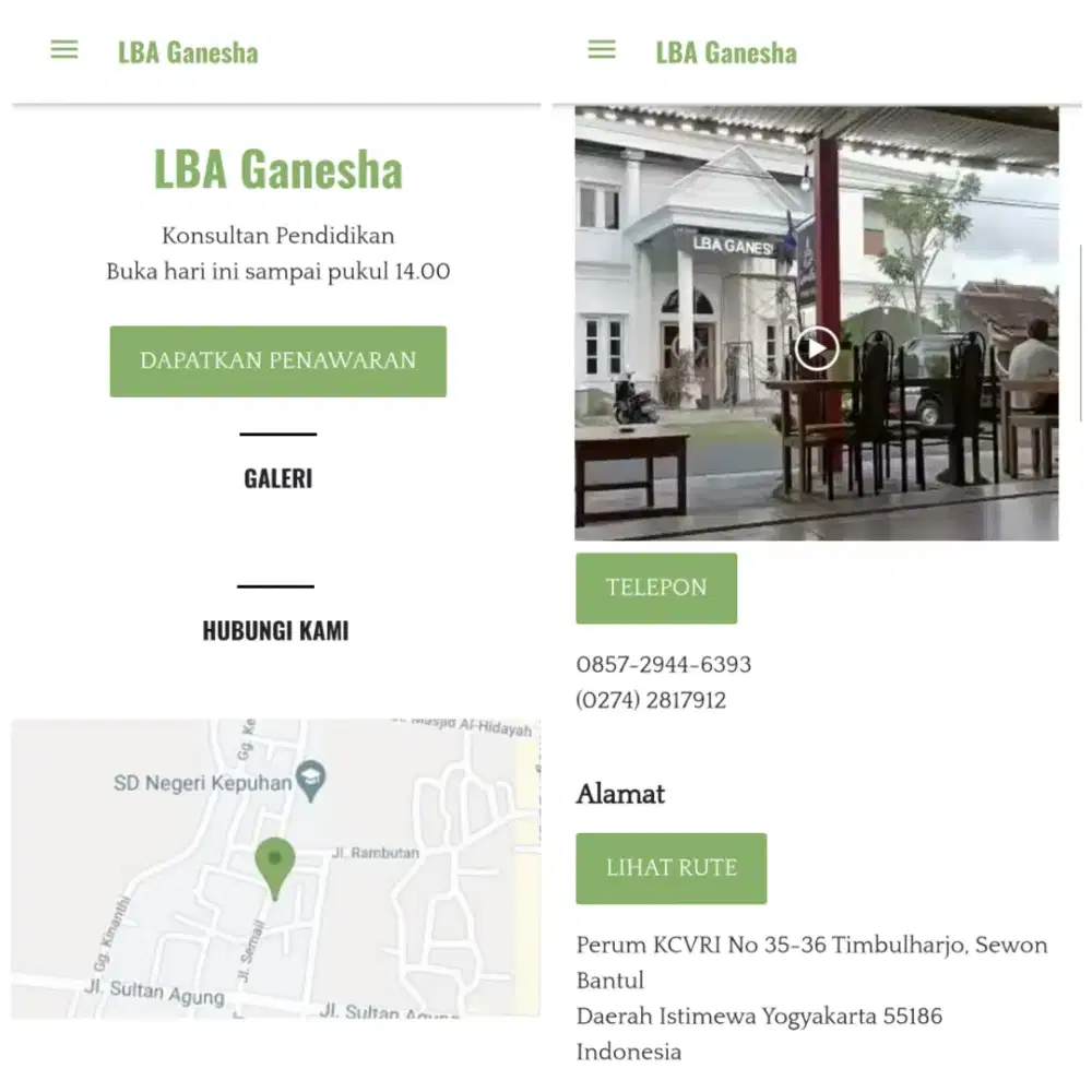 LBA Ganesha Yogyakarta