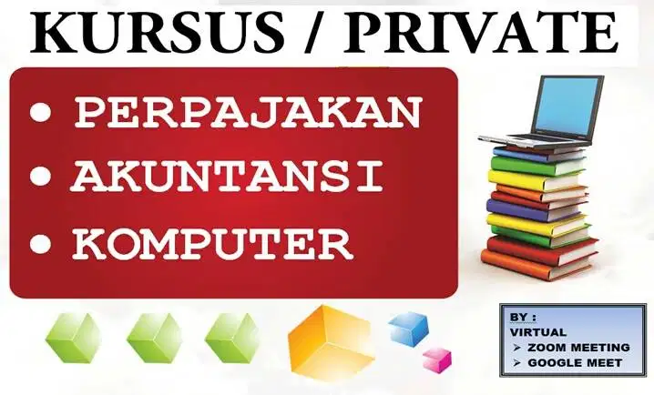 Kursus/Private Online Pajak, Accounting, Komputer.