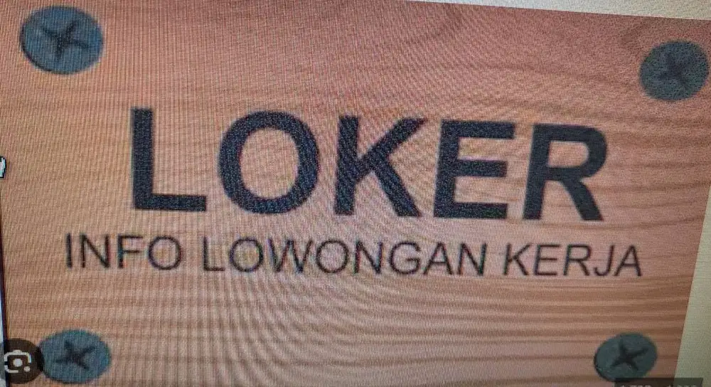 LOWONGAN PEKERJAAN