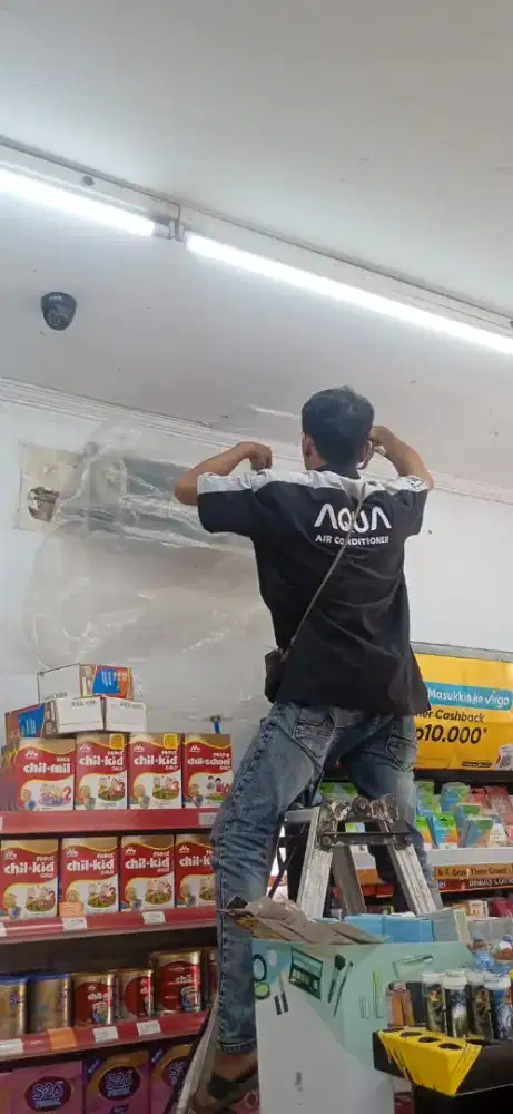 Cuci AC, servis ac, pompa kulkas, mesin cuci dll