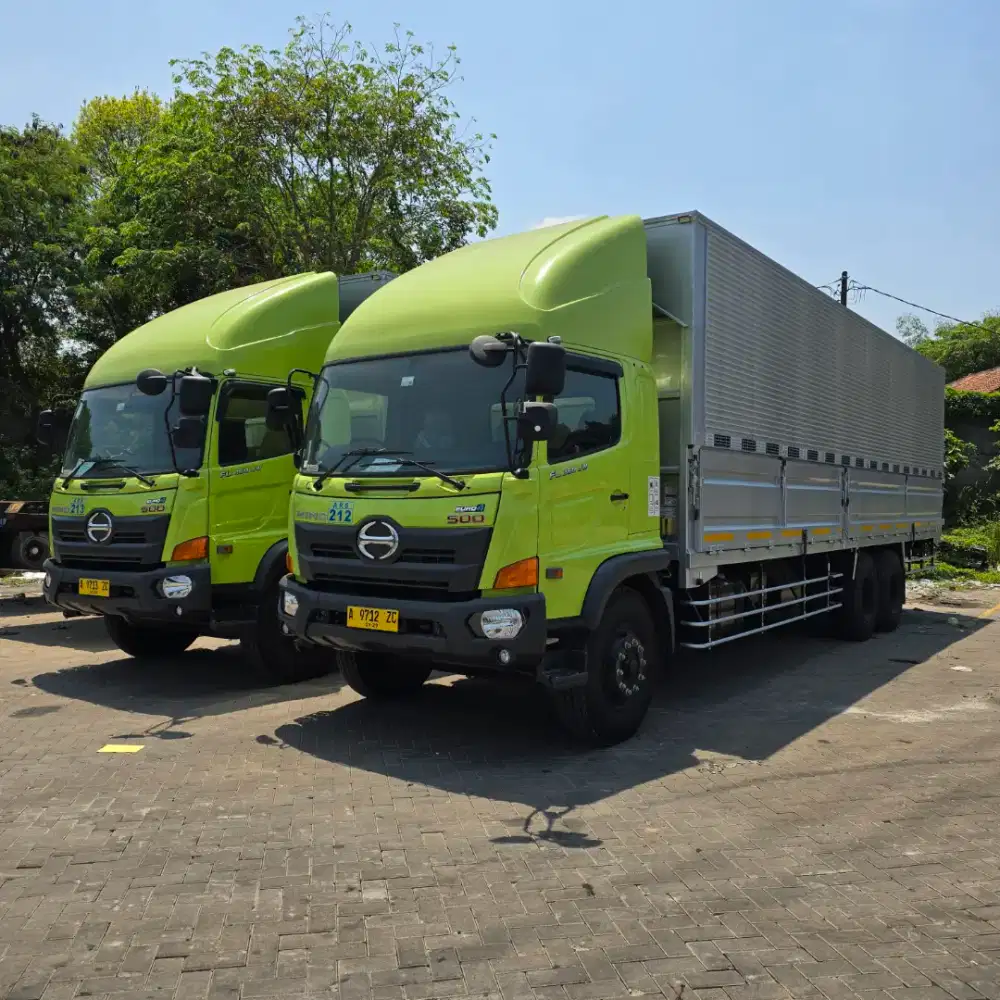 Tronton wingbox max 25 ton harian bulanan tahunan