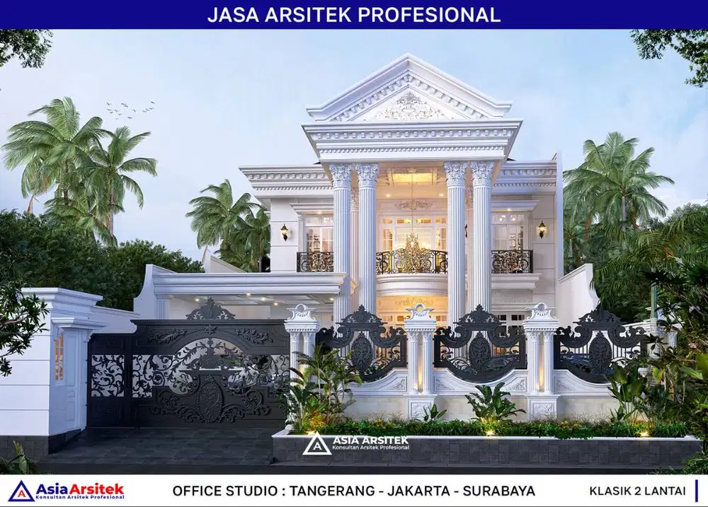 Jasa Arsitek Desain Gambar Rumah di Bekasi Desain Rumah 541 m2