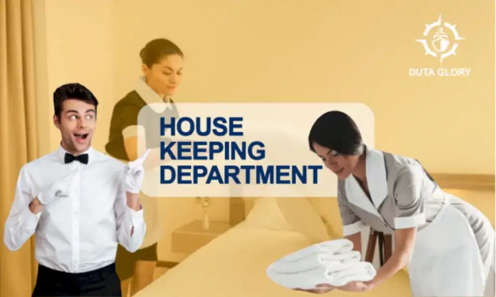Lowongan kerja pria dan wanita bagian House Keeping dan laundry