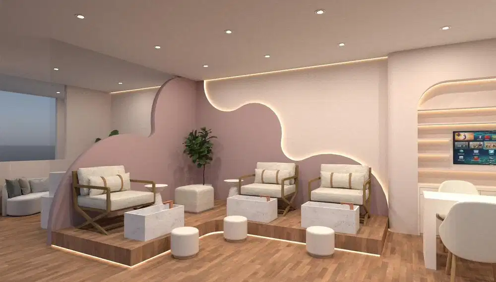 Di Butuhkan hairstylist cutting coloring & therapis nail dan eyelash