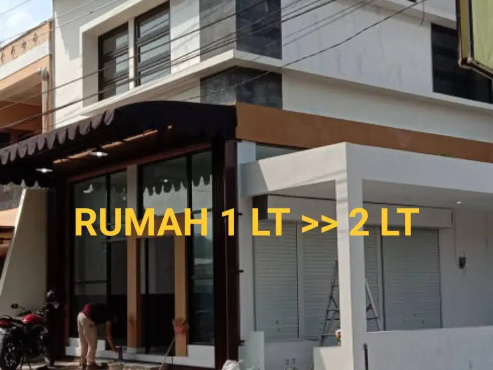 KONTRAKTOR RENOVASI RUMAH 1 LANTAI MENJADI 2 LANTAI