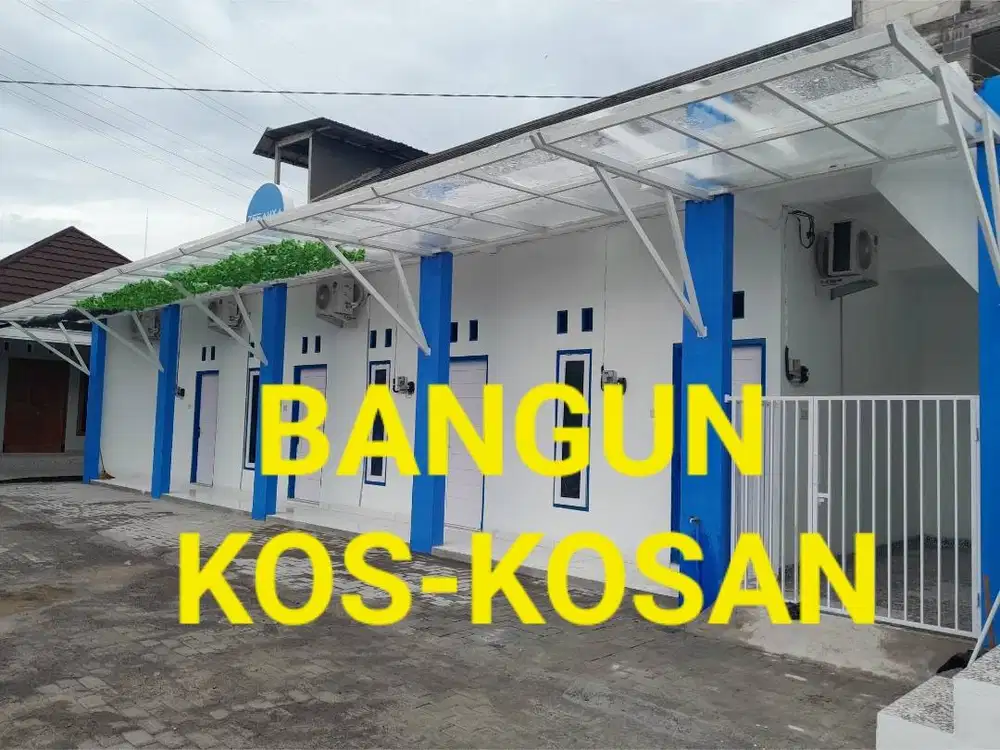 KONTRAKTOR KOS-KOSAN ATAP DAK RUMAH TUMBUH