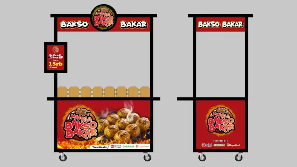 LOWONGAN KERJA PENJAGA GEROBAK BAKSO BAKAR