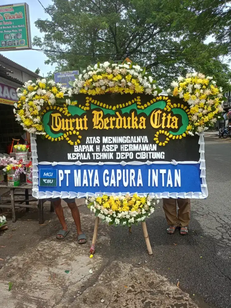 Karangan Bunga Duka Cita | Bunga Papan Cikarang | Toko bunga cikarang