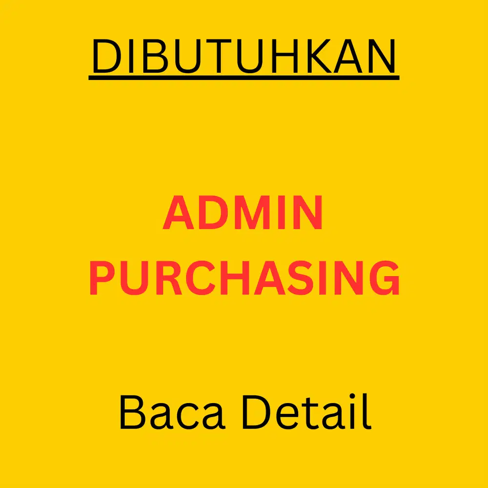 Admin Purchasing