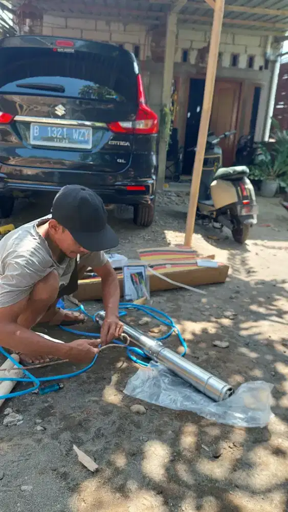 Jasa/ tukang service servis pompa air Sumur bor gali suntik sedot wc