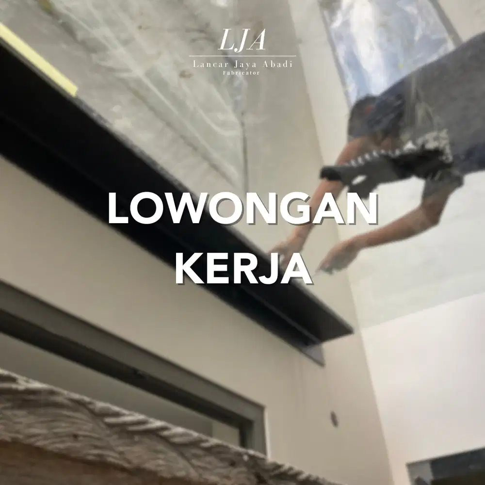 Lowongan Tukang bengkel las