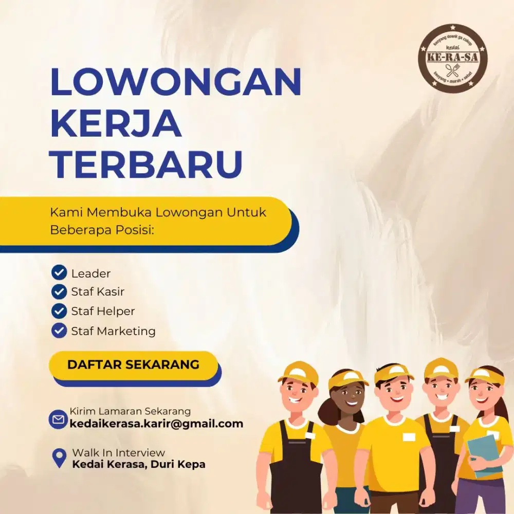 Lowongan Pekerjaan Restaurant 2025