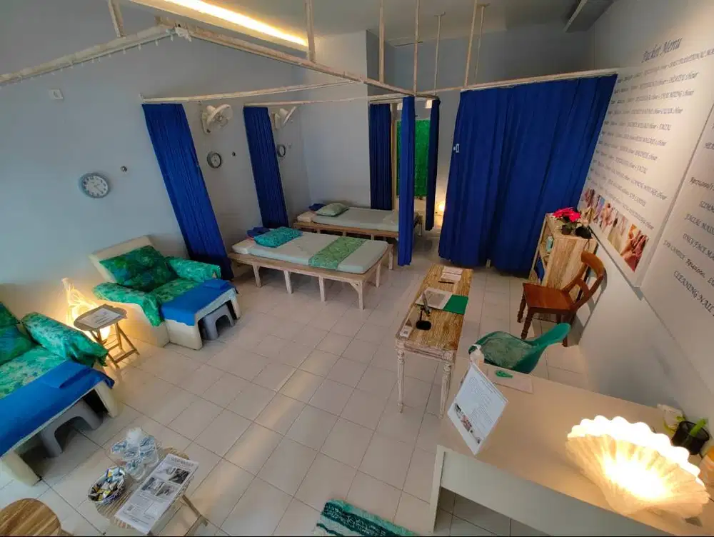 Caban spa baru buka di Sanur dicari therapist.