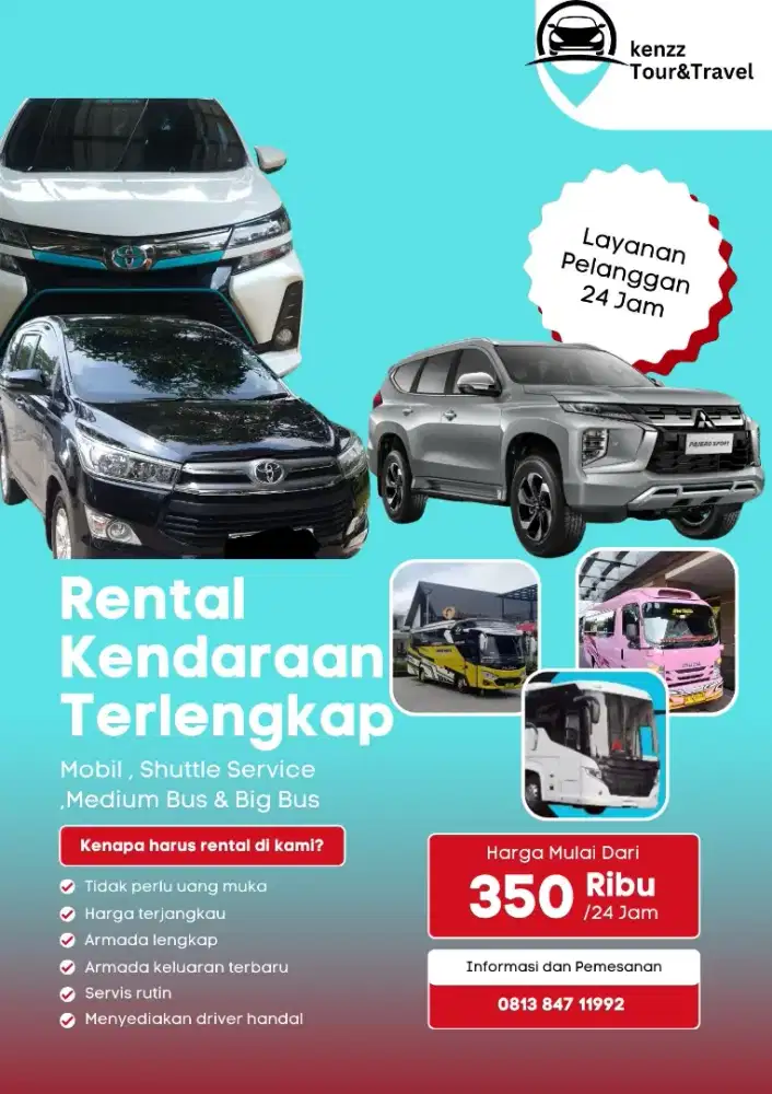 Sewa Mobil Harian,Mingguan&Bulanan