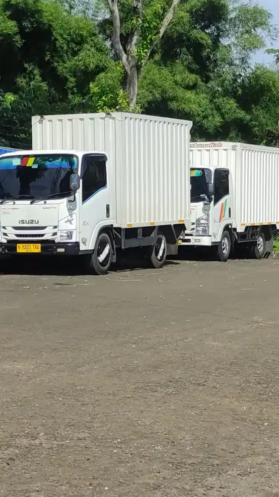 Jasa angkut angkutan pikup box engkel box truk box wing box blinvan