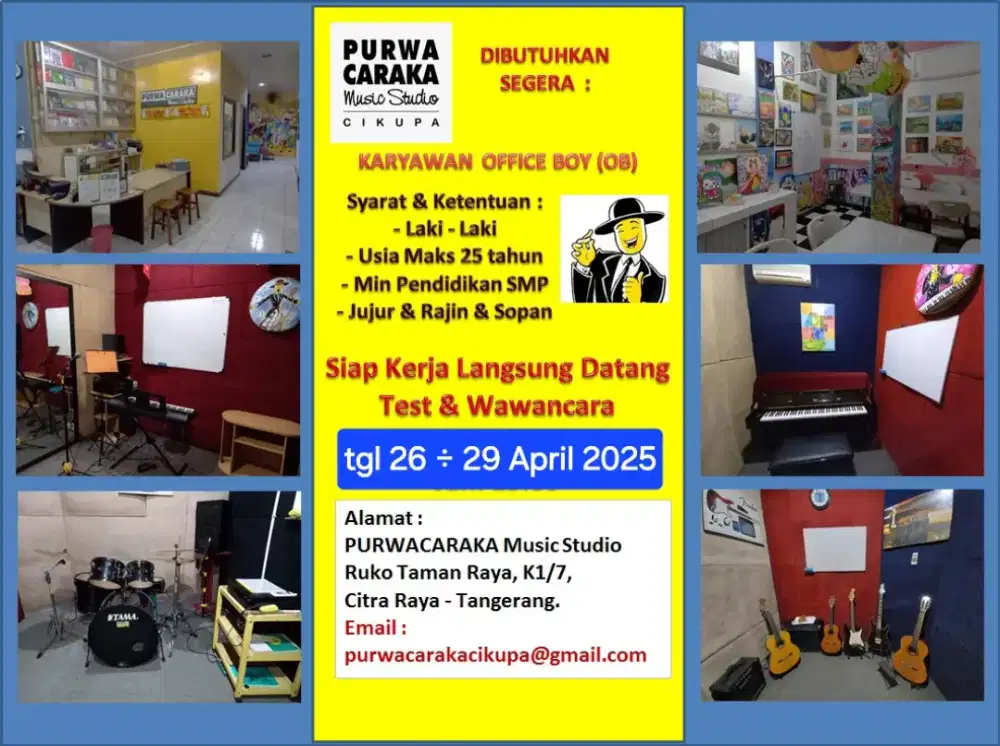 Office Boy (OB) Laki - Laki