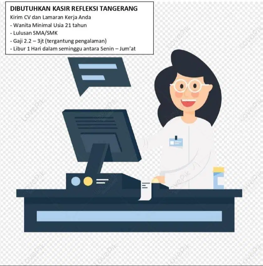 Lowongan KasirTempat Refleksi Keluarga Tangerang
