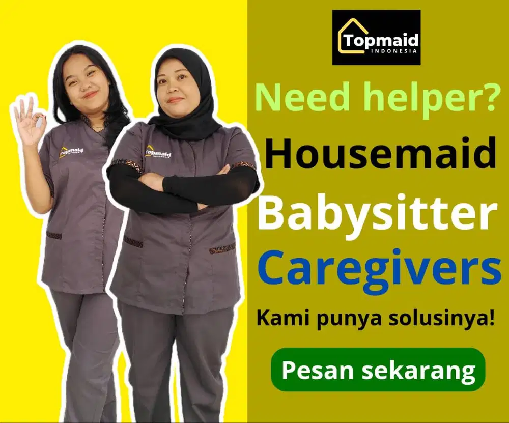 READY HOUSEMAID, BABYSITTER, CAREGIVER TRUSTED!!
