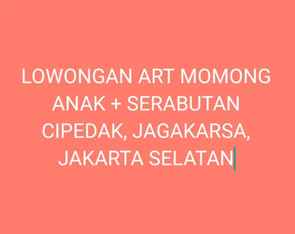 ART MOMONG ANAK + SERABUTAN