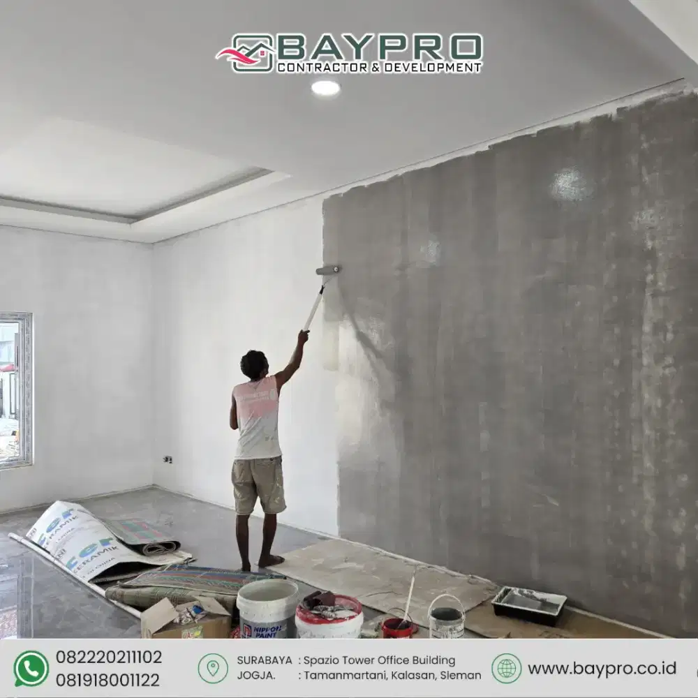 TUKANG CAT RUMAH, TUKANG CAT TEMBOK, WATERPROOFING KEBOCORAN