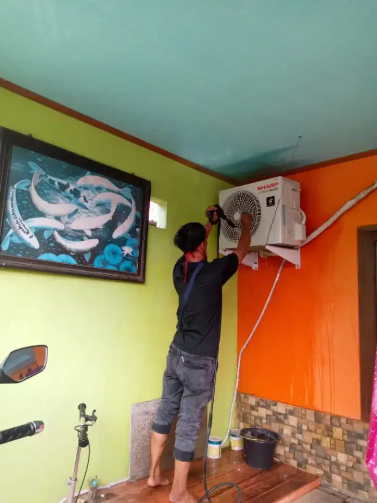 Servis AC+Freon,Bongkar Pasang AC,Mesin Cuci,Kulkas,Dll