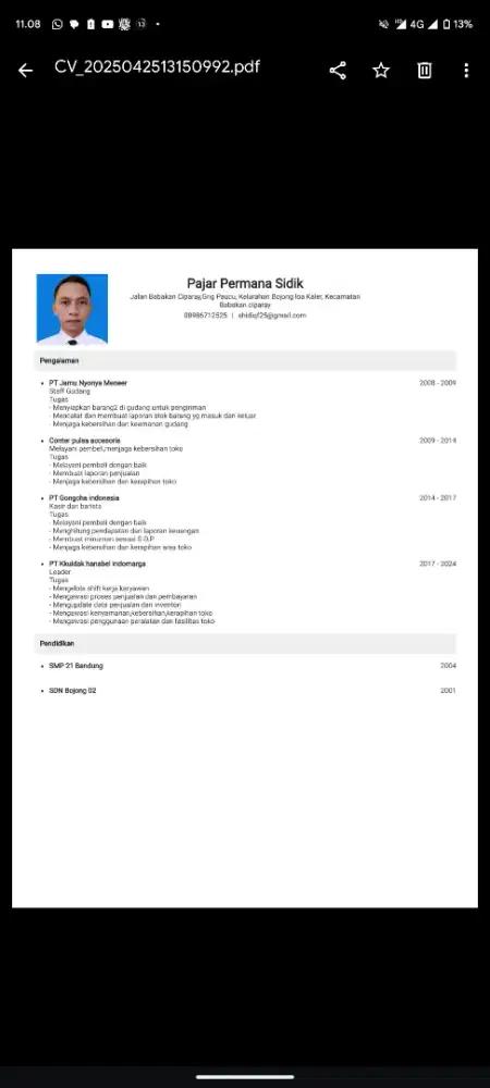 Mencari Pekerjaan
