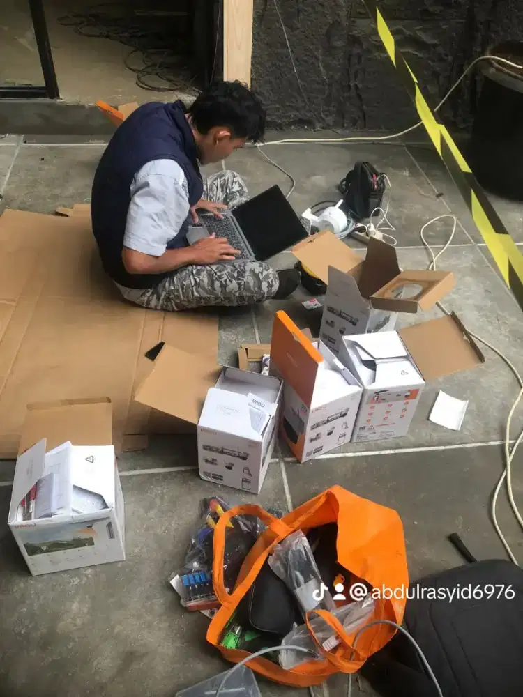 Jasa Instalasi jaringan cctv dan access poin
