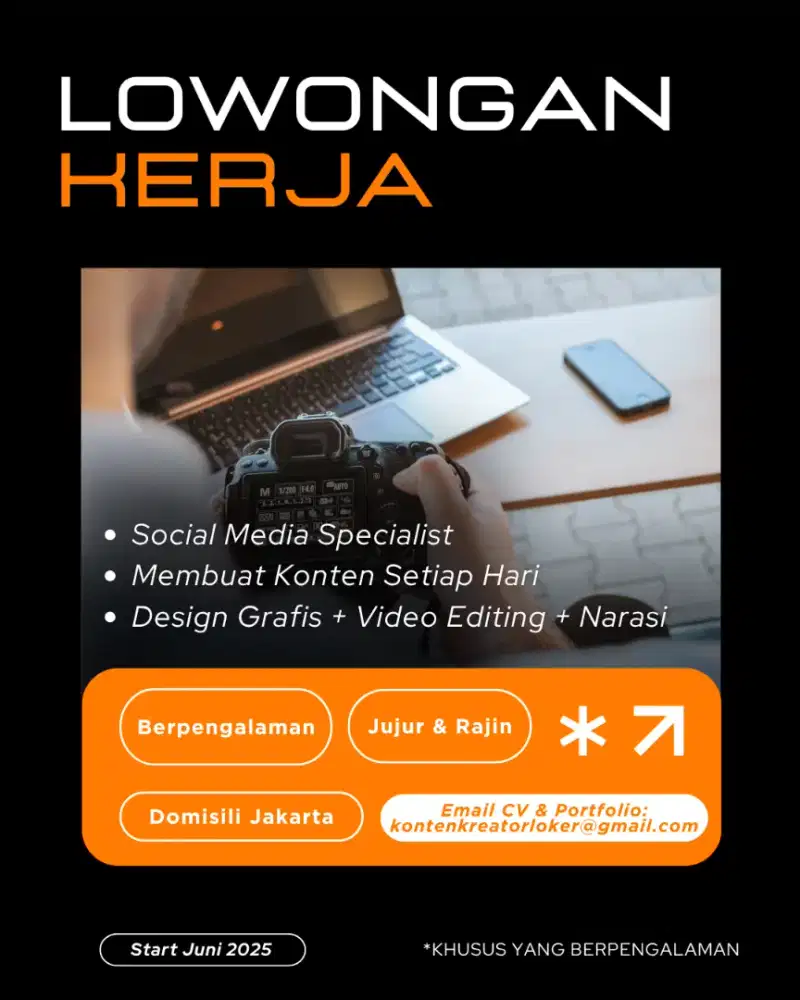 Dibutuhkan: Social Media Specialist