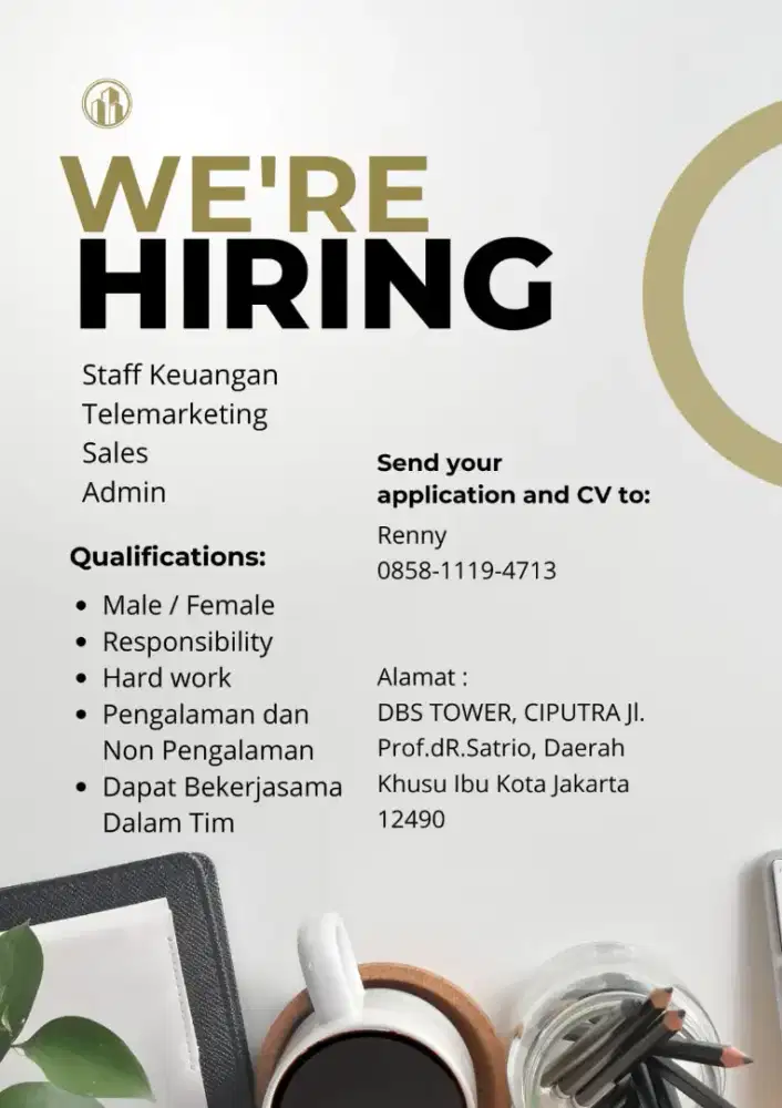 Staff finance/keuangan