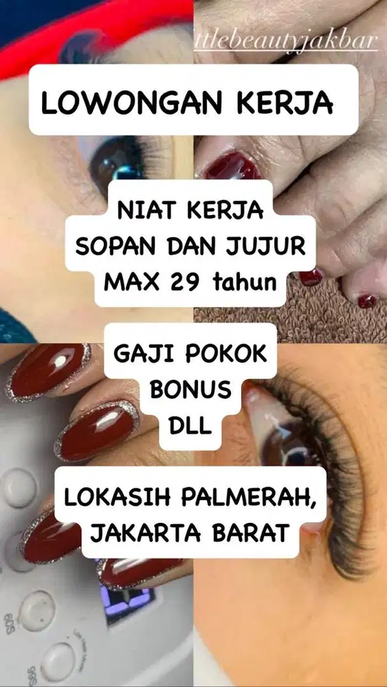 LOKER SALON kecantikan