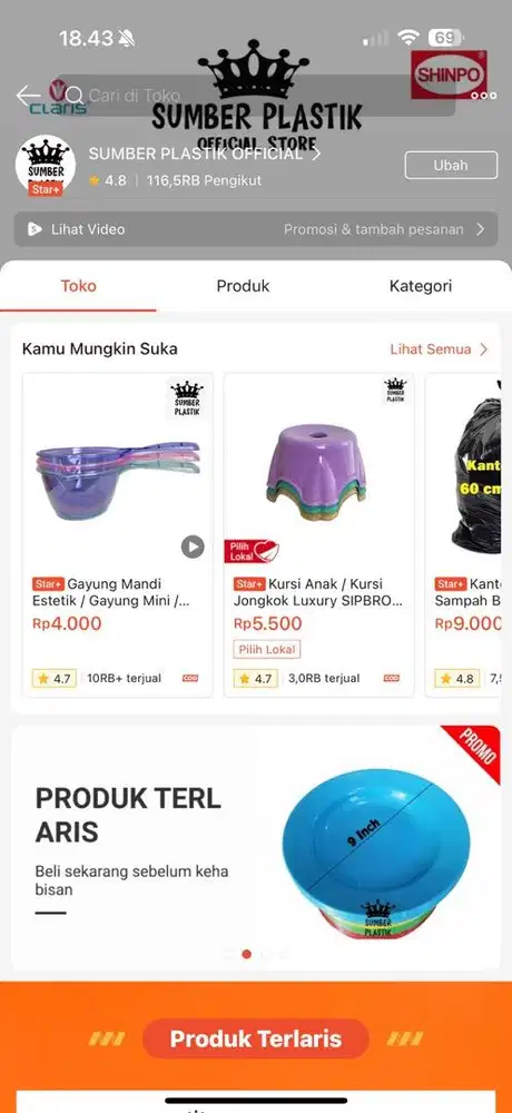 di cari admin onlineshop (khusus cewek)