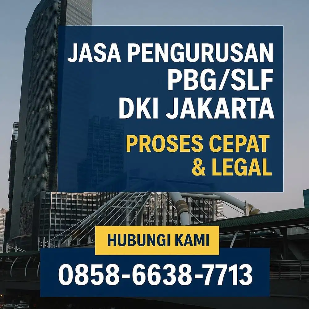Jasa Pengurusan PBG/SLF Jakarta dan sekitarnya