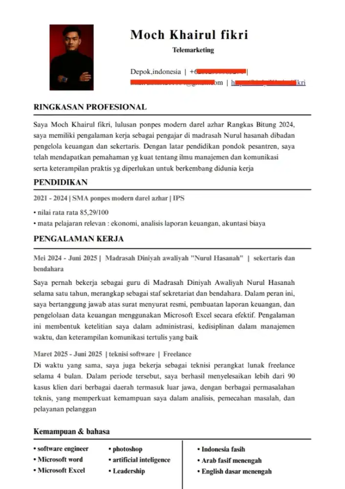 Cari pekerjaan daerah Jabodetabek siap