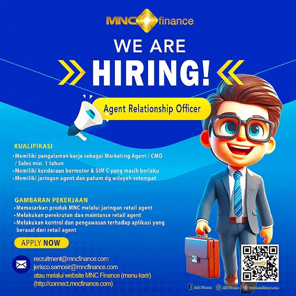 LOWONGAN MARKETING - PENEMPATAN BOGOR