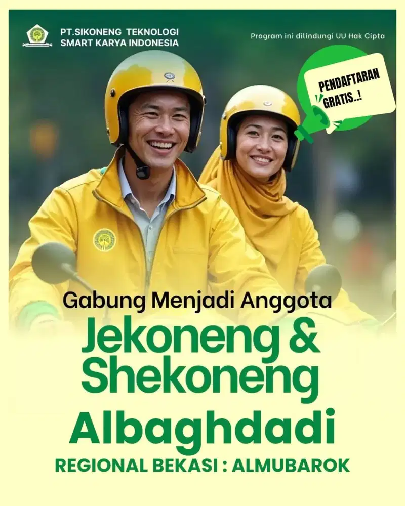 LOWONGAN PT SIKONENG TEKNOLOGI SMART KARYA