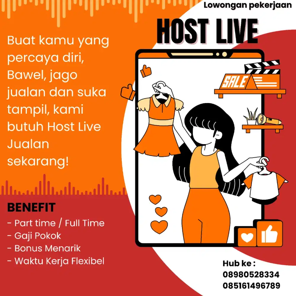 Loker HOST LIVE